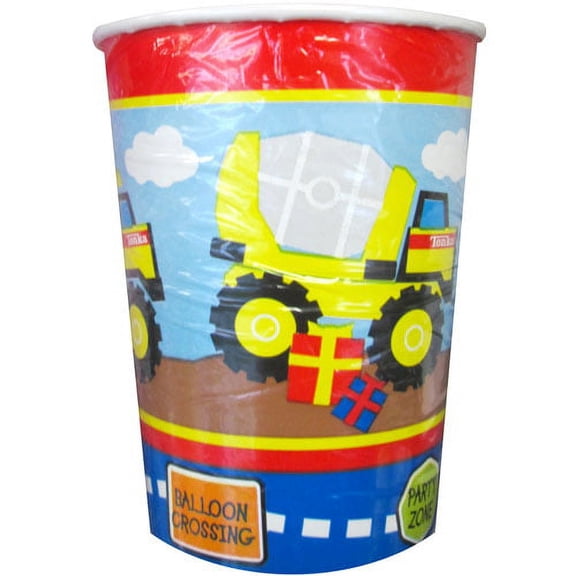 Tonka Construction 9oz Paper Cups (6ct)