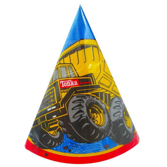Tonka Construction Cone Hats (8ct)