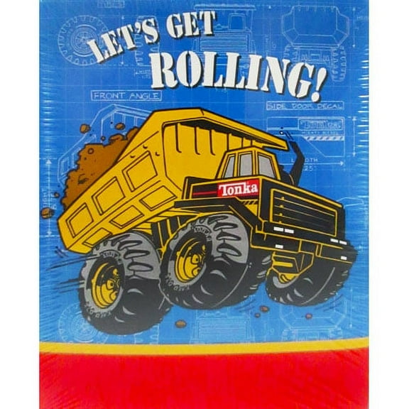 Tonka Construction Invitations w/ Envelopes (8ct)