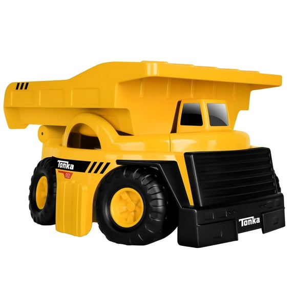 Tonka Dump Truck Potty Trainer for Toddlers, 2-in-1 Potty Chair and Potty Ring with Splash Guard, Built-In Handles, Easy Clean Removable Pot