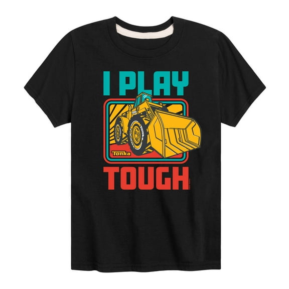 Tonka - I Play Tough - Toddler Boy's Short Sleeve T-Shirt