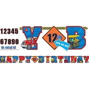 Tonka Jumbo Letter Banner Kit 1ct