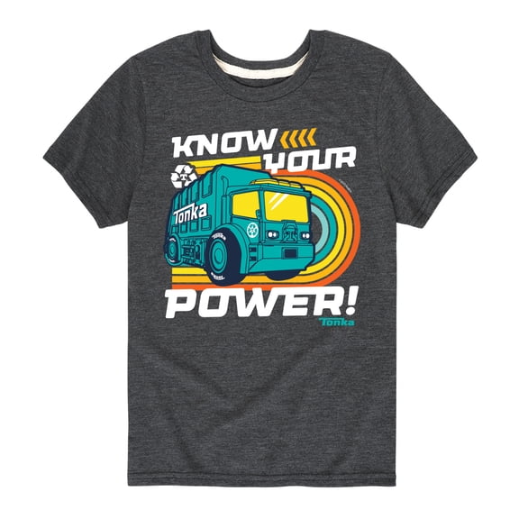Tonka - Know Your Power - Toddler Boy's Short Sleeve T-Shirt