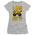 thumbnail image 1 of Tonka Play Dirty S/S Junior Women's T-Shirt Sheer Athletic Heather, 1 of 1