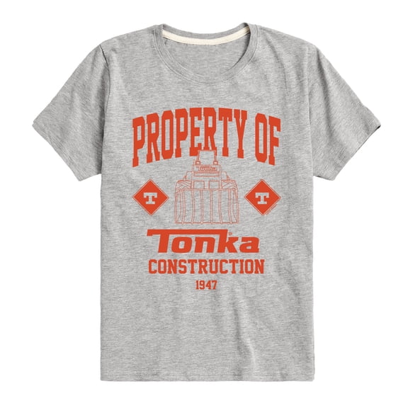 Tonka - Property Of Tonka Construction - Toddler Boy's Short Sleeve T-Shirt