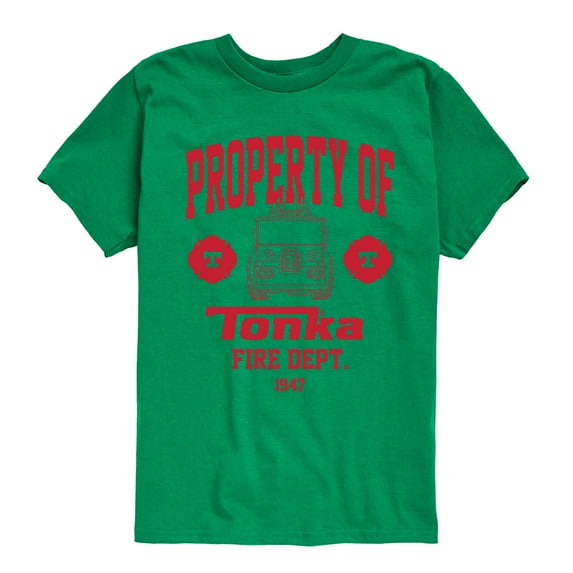 Tonka - Property Of Tonka Fire - Toddler Boy's Short Sleeve T-Shirt