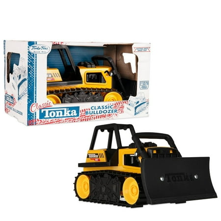 Tonka Retro Steel Classics Bull Dozer Toy Vehicle