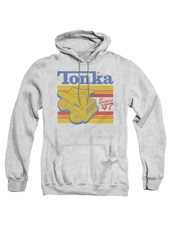 Tonka Since 47 Adult Pullover Hoodie Sweatshirt Athletic Heather
