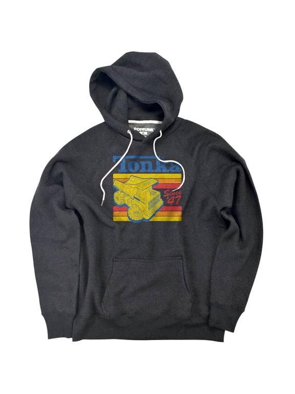Since 47 Unisex Adult Slim Fit Pull-Over Heather Hoodie, Charcoal, Small