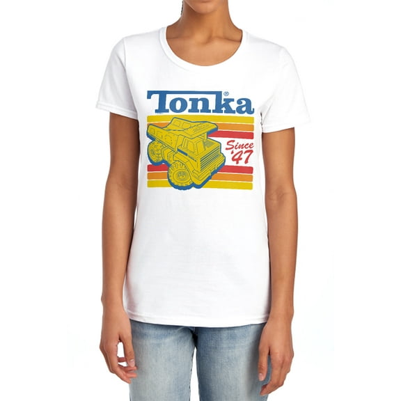Tonka Since 47 Women's T Shirt, White, Large