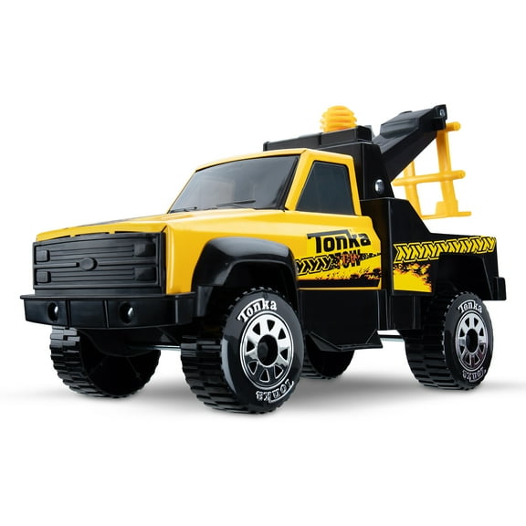 Tonka  Steel Classics Tow Truck, For Girls and Boys, Ages 3 Year and Up
