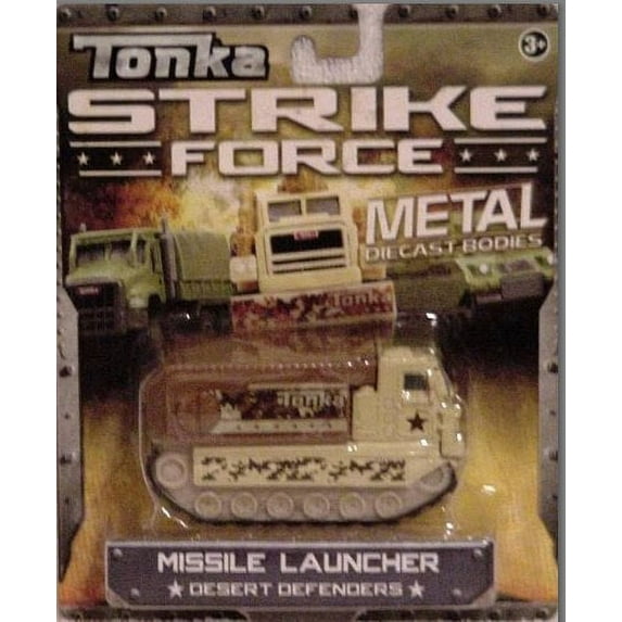 Tonka Strike Force 1:55 Scale Metal Diecast Bodies Toy Car