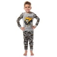 thumbnail image 1 of Tonka Toddler Boys' 952 Mighty Dump Truck 2 Piece Tight Fit Long Sleeve Shirt Pajama Pant Lounge Set, 1 of 7