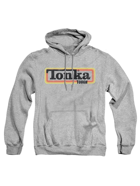 Boxed Sign Adult Pull-Over Hoodie, Athletic Heather, Medium