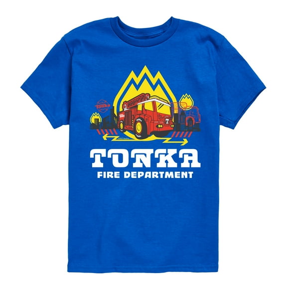 Tonka - Tonka Fire Department - Toddler Boy's Short Sleeve T-Shirt