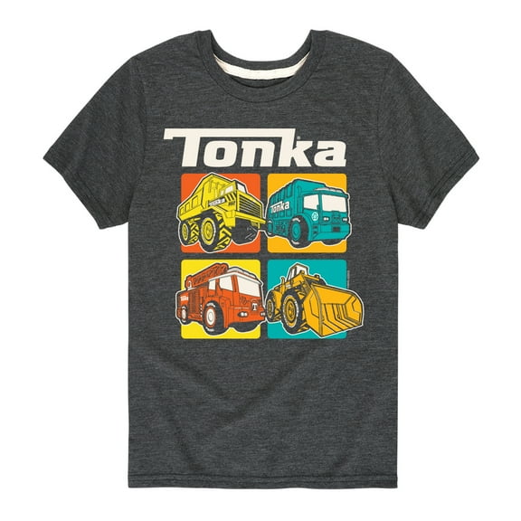 Tonka - Tonka Grid - Toddler Boy's Short Sleeve T-Shirt