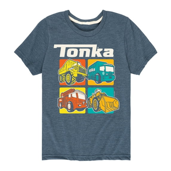 Tonka - Tonka Grid - Toddler Boy's Short Sleeve T-Shirt