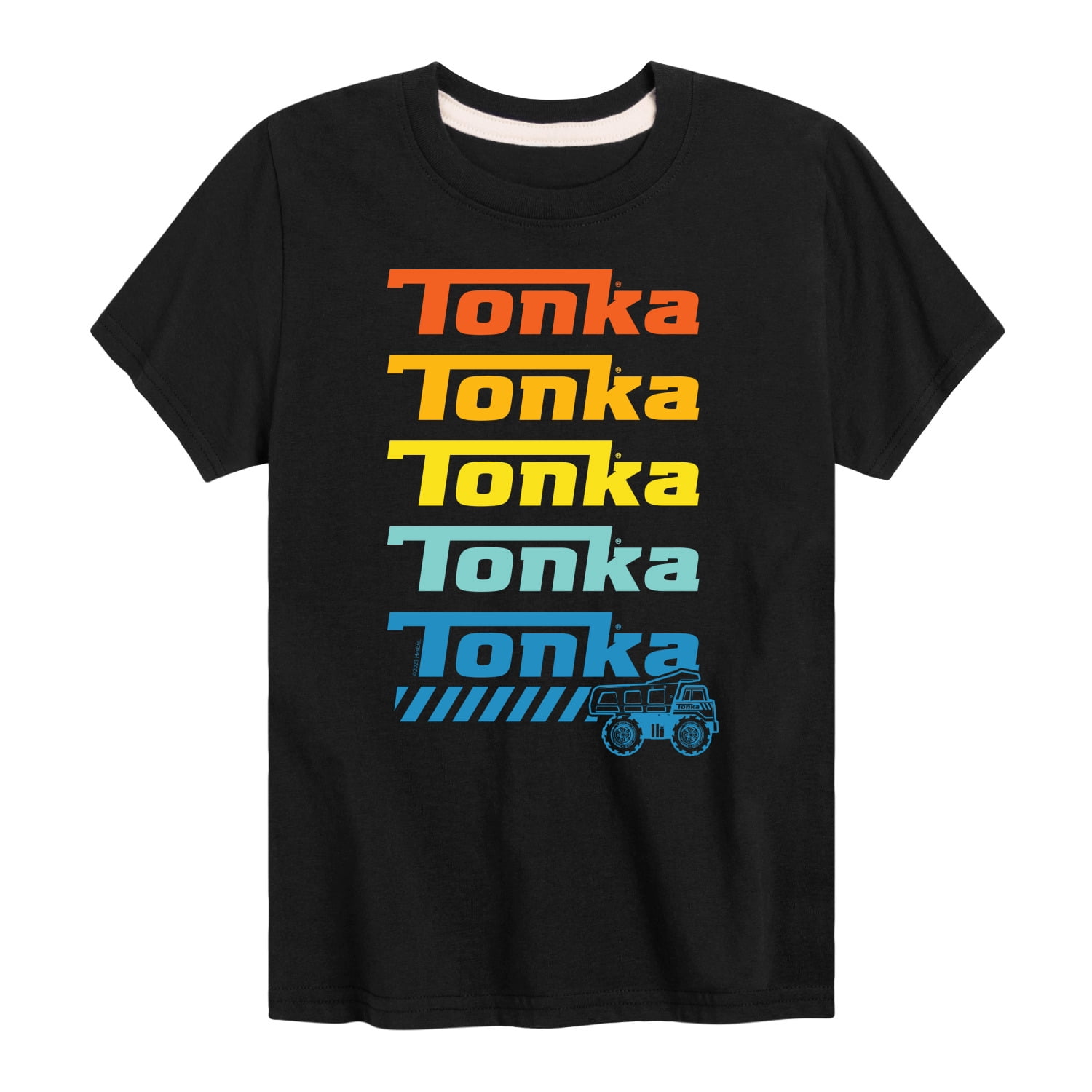 Tee Shirt Manches Longues Tonka Tough Toddler Pour Garçon – Motif Pelle, Neuf Sans étiquettes