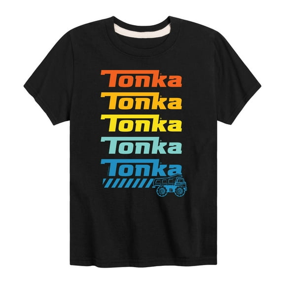 Tonka - Tonka Logo Repeated - Toddler Boy's Short Sleeve T-Shirt
