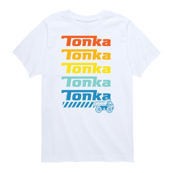 Tonka - Tonka Logo Repeated - Toddler Boy's Short Sleeve T-Shirt