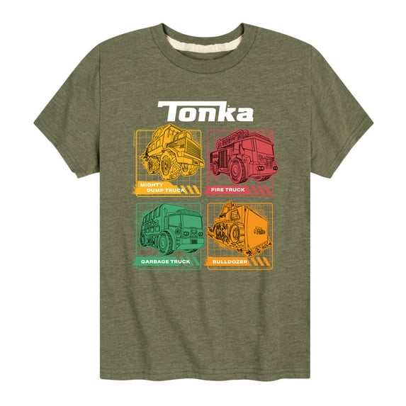 Tonka - Tonka Trucks Grid - Toddler Boy's Short Sleeve T-Shirt