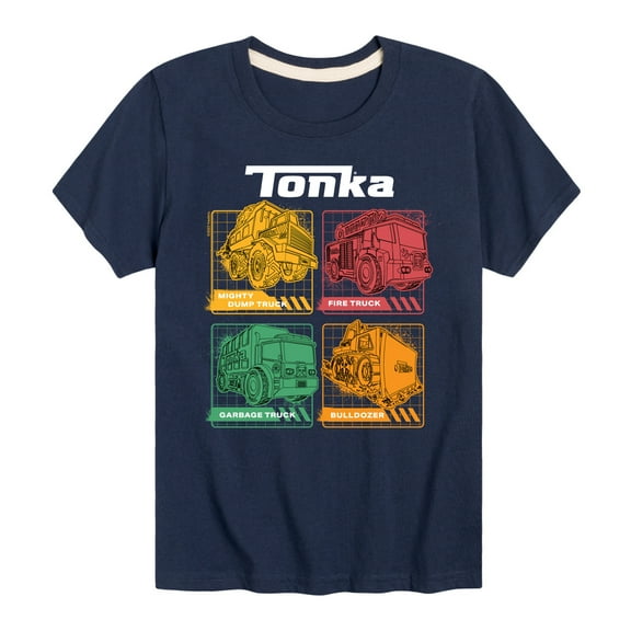 Tonka - Tonka Trucks Grid - Toddler Boy's Short Sleeve T-Shirt
