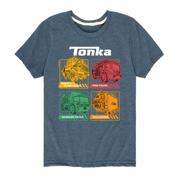 Tonka - Tonka Trucks Grid - Toddler Boy's Short Sleeve T-Shirt
