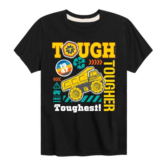Tonka - Tough Tougher Toughest - Toddler Boy's Short Sleeve T-Shirt