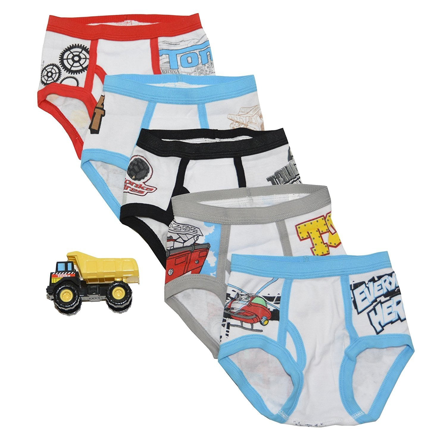 Tonka Trucks Toddler Boys' 5pk Underwear