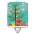 thumbnail image 1 of Tonkinese Cat Merry Christmas Tree Ceramic Night Light, 1 of 2
