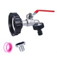 thumbnail image 1 of Tonne Bucket Accessories Connector Ibc Tonne Bucket Alloy Faucet Nipple Faucet 45720, 1 of 8