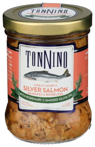 Tonnino Salmon Rosemary Olive Oil 6.3 oz (Pack of 6)