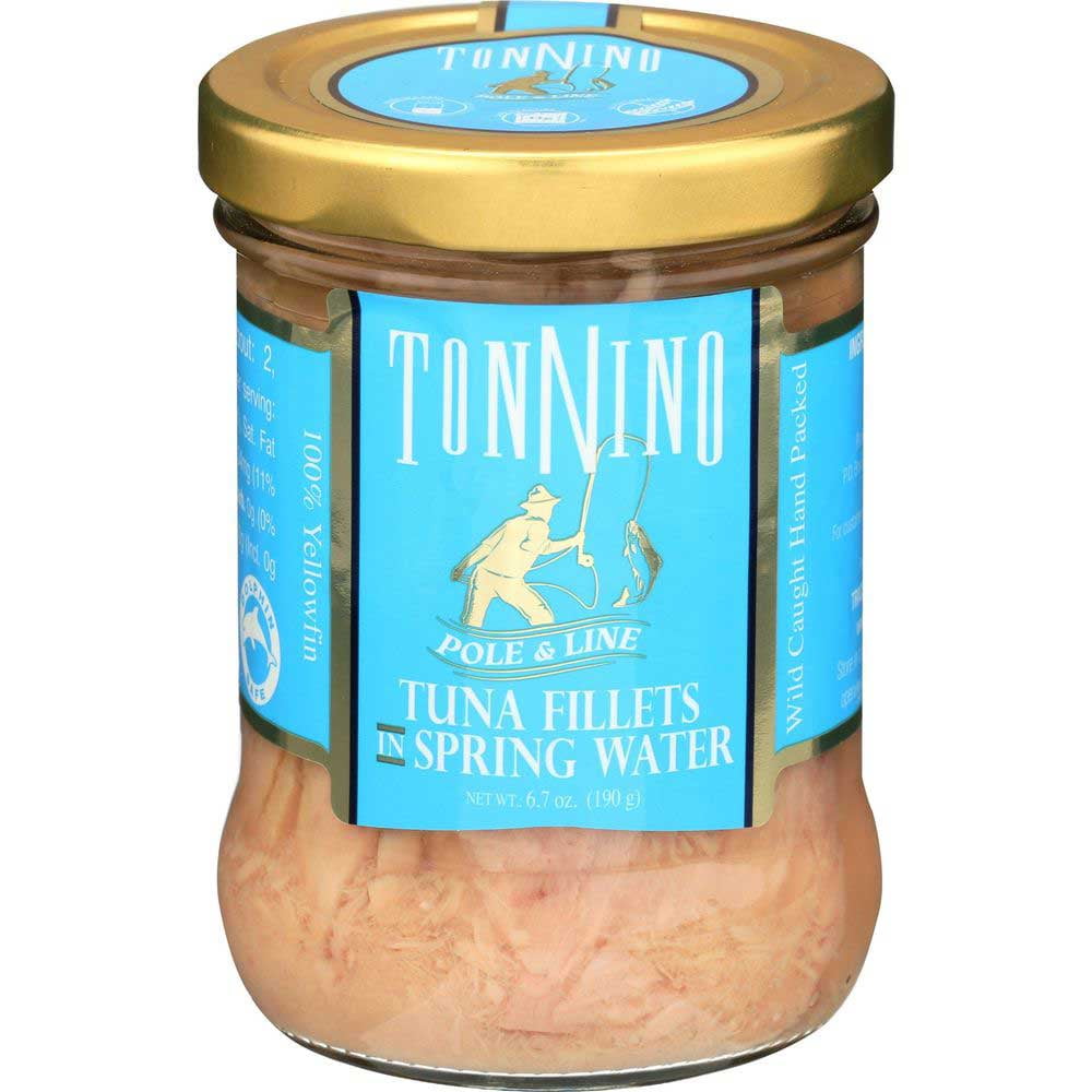 Tonnino Tuna in Spring Water, 6.7 Ounce 6 per case.