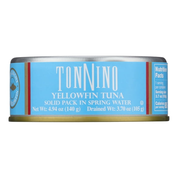 Tonnino Tuna in Water Can 4.9 oz (Pack of 12)