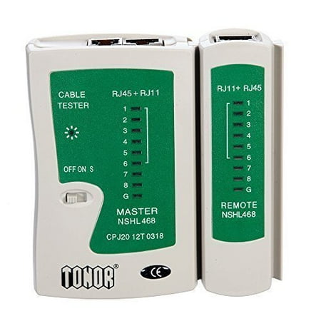 Tonor TM RJ45 RJ11 RJ12 CAT5 CAT 6 UTP Network Lan Cable Tester Test Tool