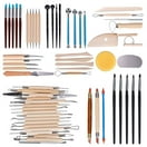 ArtSkills - Art Elements Clay Tools - Wood Handle Dual Ended Clay Sculpting Tool Set