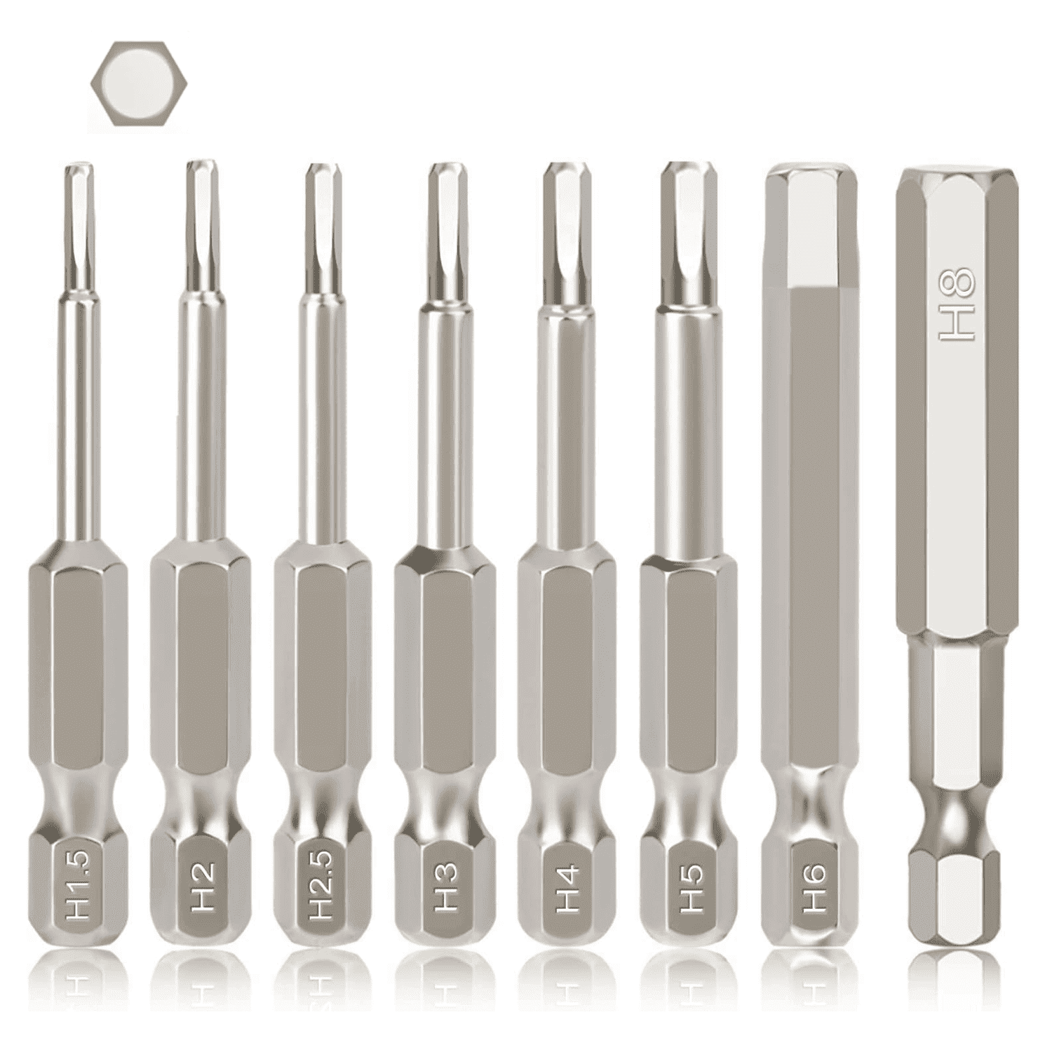8PCS Allen Wrench Drill Bit Set, 2
