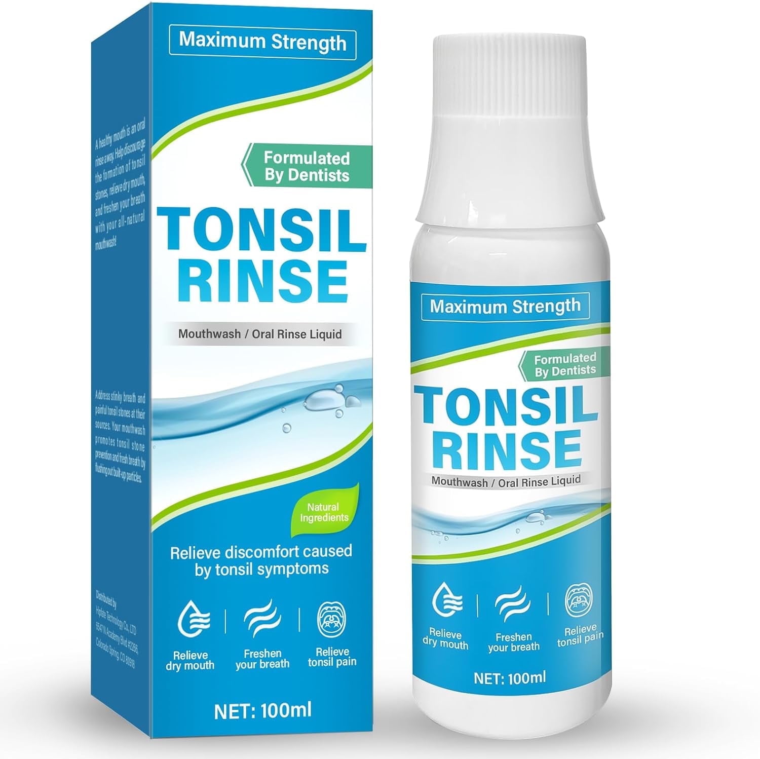 Tonsil Stone Mouthwash, Tonsil Stone Remover, Mouthwash Oral Rinse Help
