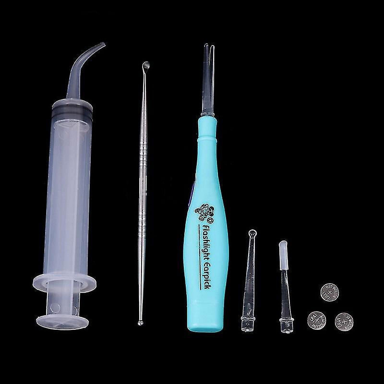 Tonsil Stone Remover Tool Led Light Earpick Stainless Steel Earwax