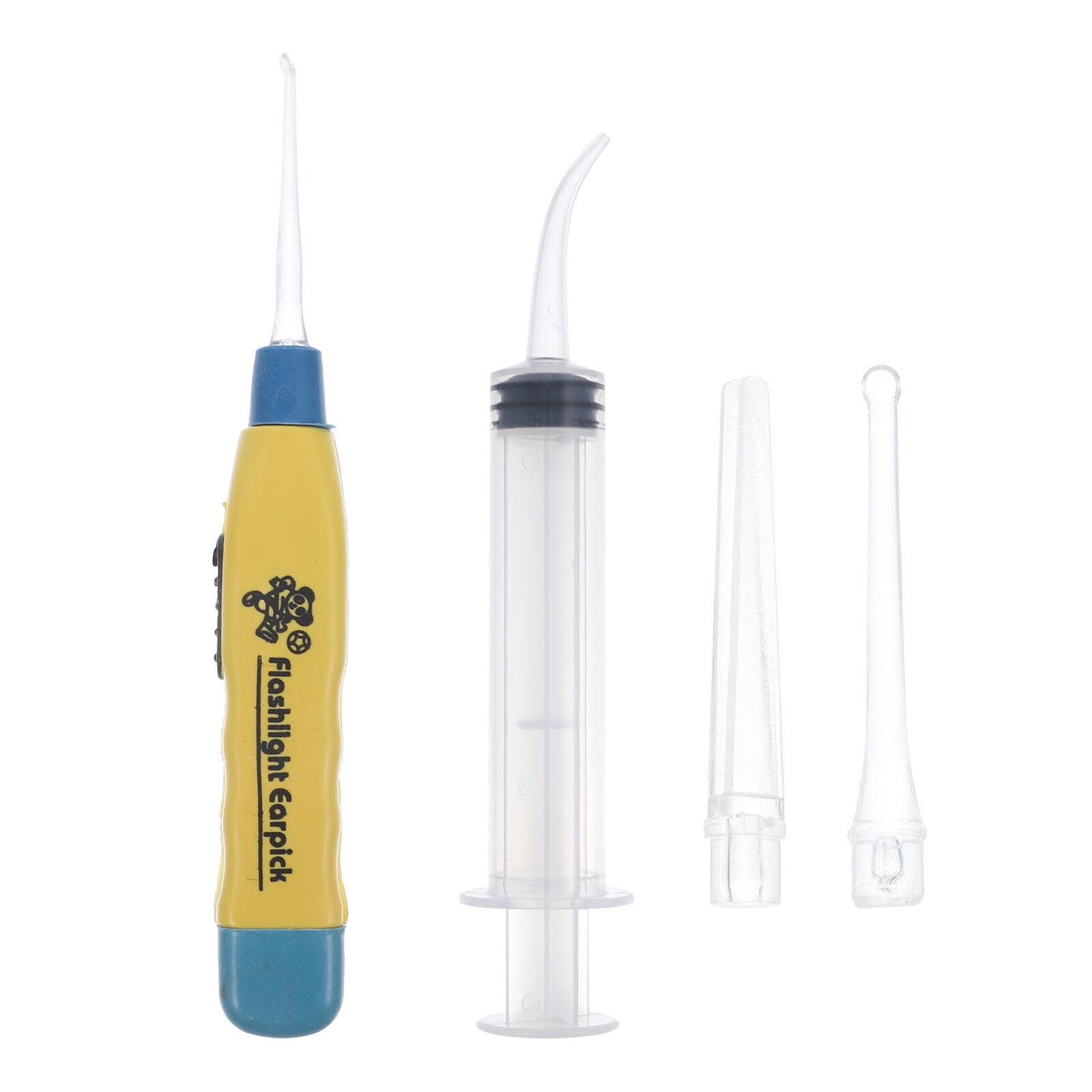 Tonsil Stone Remover Tool or Earwax Removal with 3 Tips + 1 Irrigator