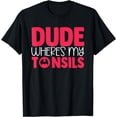 thumbnail image 1 of Tonsils Removal Kids Tonisllectomy Recovery Surgery Tonsils T-Shirt, 1 of 2