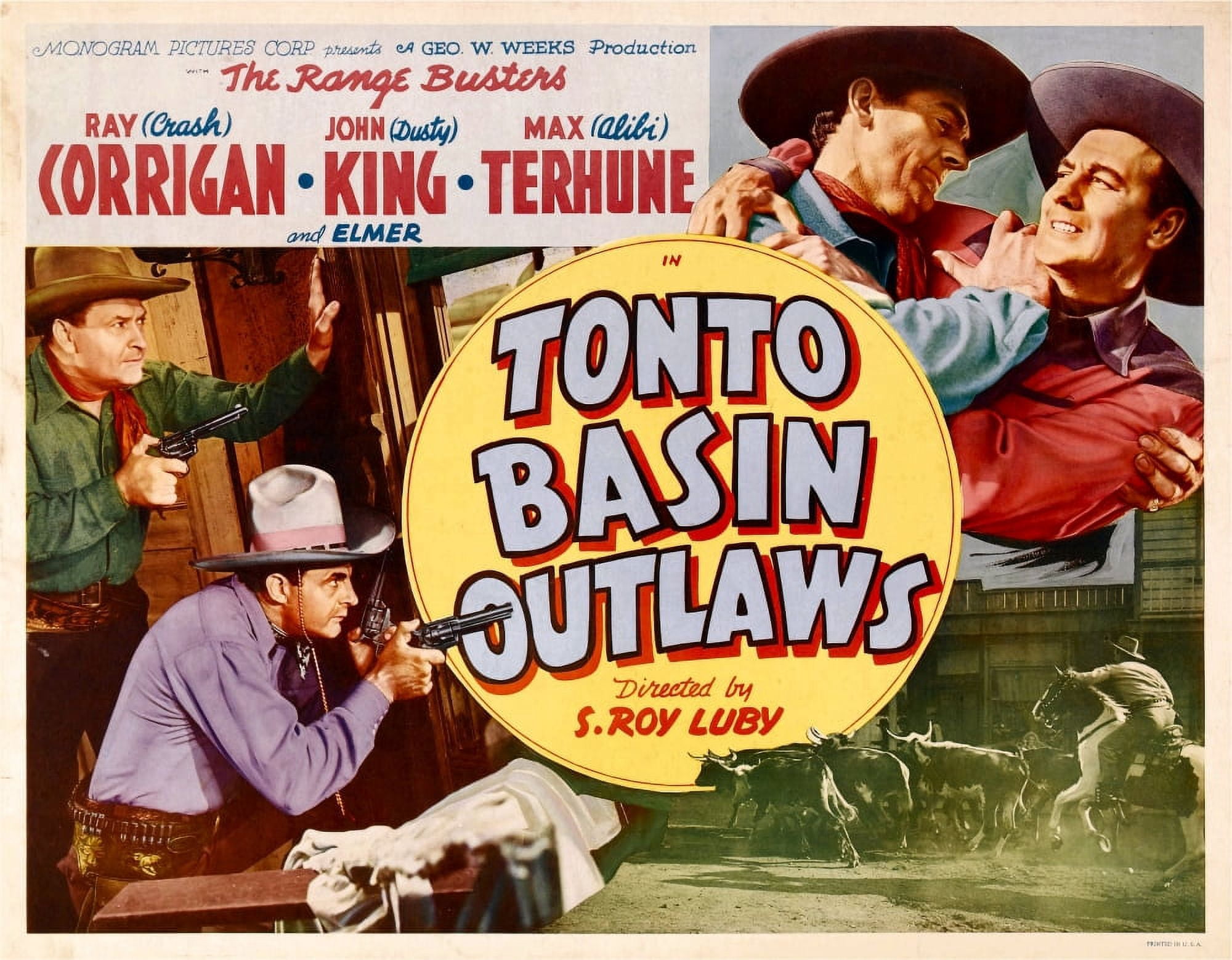 Tonto Basin Outlaws Canvas Art - (28 x 22)