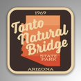 thumbnail image 1 of Tonto Natural Bridge State Park Decal Sticker | 4-Inches By 4-Inches | Vinyl Sticker | UV Protective Laminate | SP200, 1 of 1