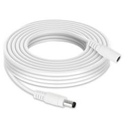 Tonton 16.5FT Power Extension Cable 5.5 mm x 2.1 mm 5521 Male to Female 12V DC Adapter Cord for CCTV