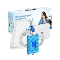 Tonve Cell Phone Signal Booster for Home Use, Supports Band 12/17/13/71/5/2/25/4/66/30 | Up to 5,500 sq. ft. | Cell Phone Signal Booster Boosts 5G 4G and LTE Signals for all U.S. Carriers | FCC Certif