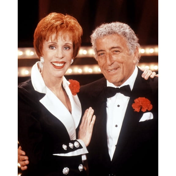 Tony Bennett Carol Burnett Kennedy Center Mark Twain Prize 2013 24X36 Classic Hollywood Poster