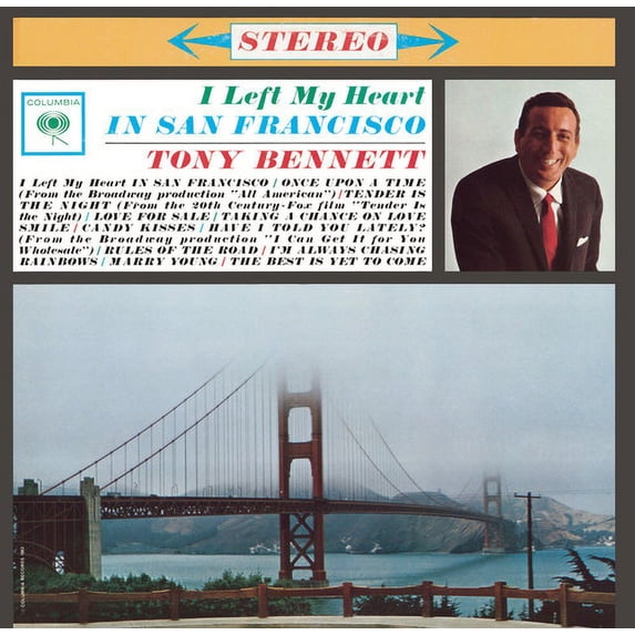 Tony Bennett - I Left My Heart in San Francisco - Music & Performance - CD