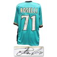 thumbnail image 1 of Tony Boselli Signed Teal Custom Jersey, 1 of 1