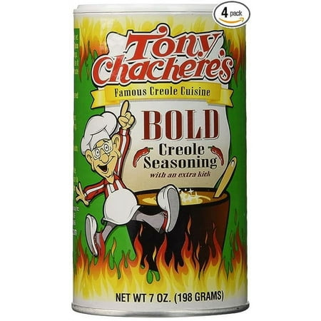 Tony Chachere Seasoning Blends, Bold Creole, 4 Count