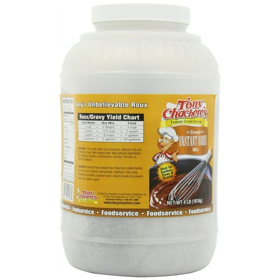 Tony Chachere's Creole Foods, Instant Dry Roux Mix 4 lb (4 count)